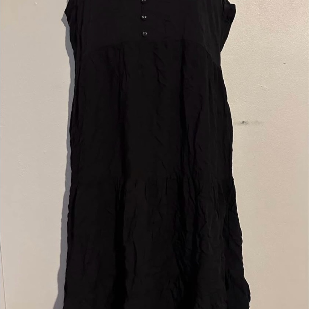 Elegant Black Sleeveless Dress
